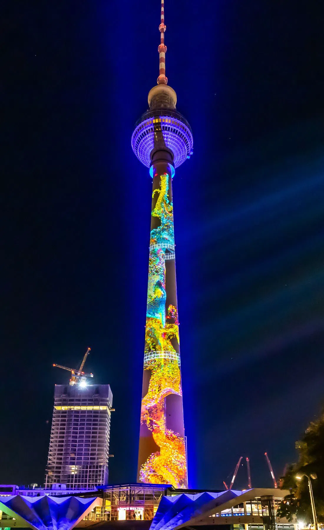 Flâner dans Berlin de nuit à l'occasion du Festival des lumières