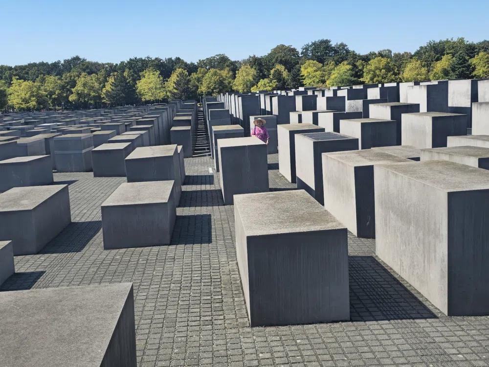 Walking Into the Stones at Berlin's Holocaust Memorial