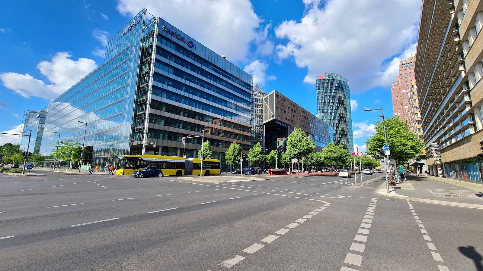 Potsdamer Platz (km 38 del percorso), Berlino