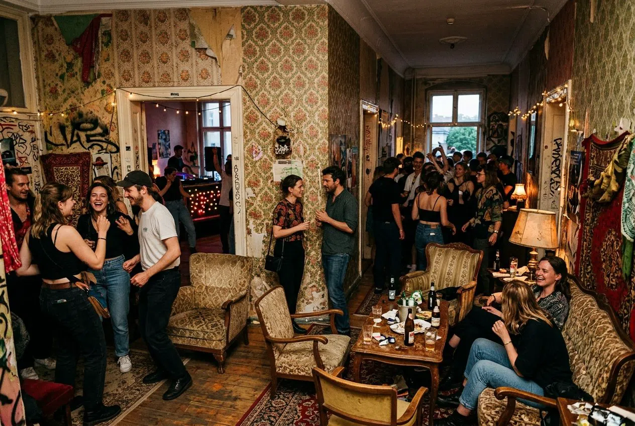 Innenansicht Salon zur Wilden Renate